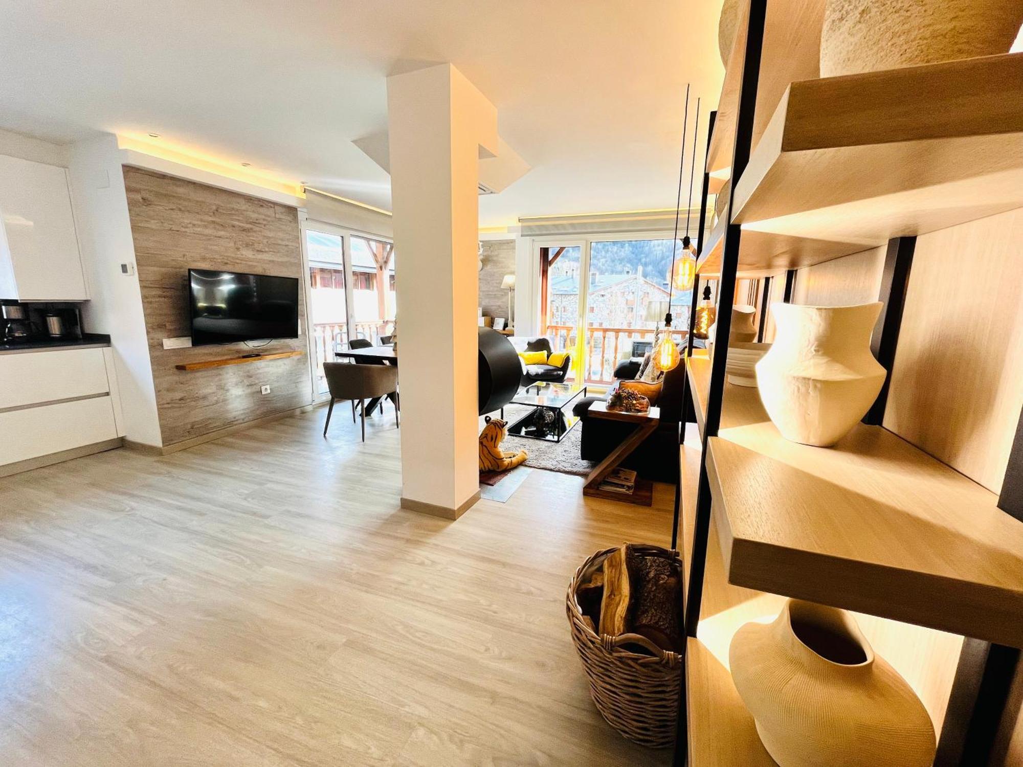 Apartamento UP BENASQUE FLOR de NIEVE Exterior foto
